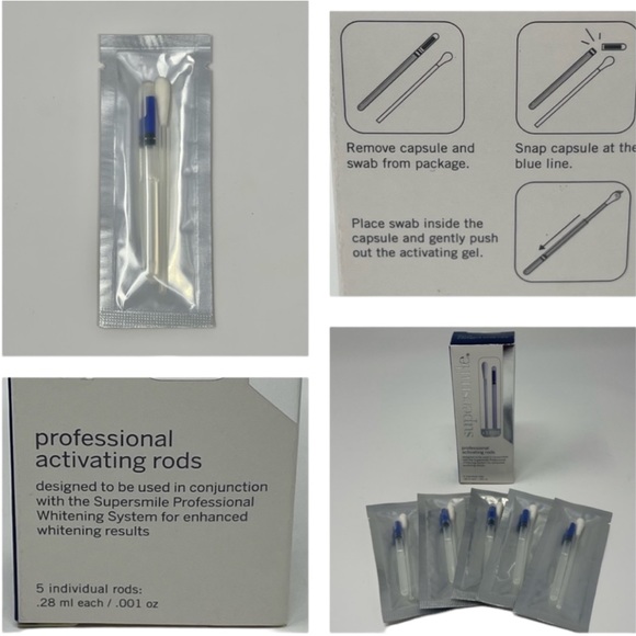Supersmile Teeth Whitening Bundle - Toothbrush, Activating Rods, & Accelerator - Picture 6 of 15